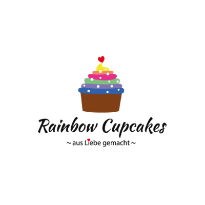 Referenz: Rainbow Cupcakes Leila