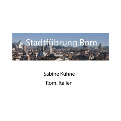 Referenz: Stadtführungen in Rom